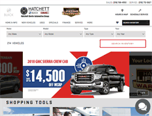 Tablet Screenshot of hatchettbuickgmc.com